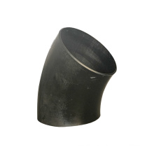 Gran diámetro de acero al carbono Bend 45d Codo
